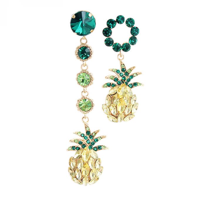 Pineapple drop Earrings